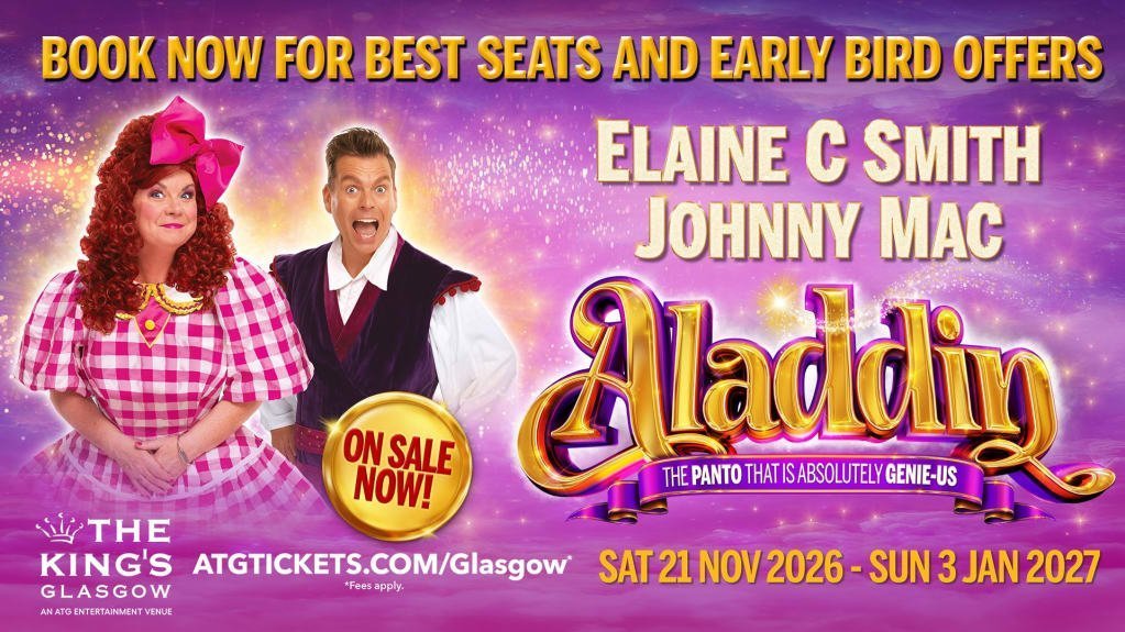 Aladdin (Pantomime) at King's Theatre Glasgow