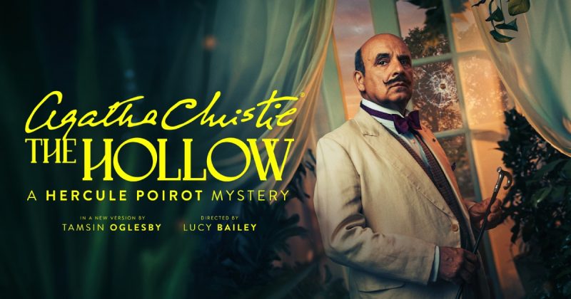 Peter Polycarpou is Hercule Poirot in Agatha Christie's The Hollow